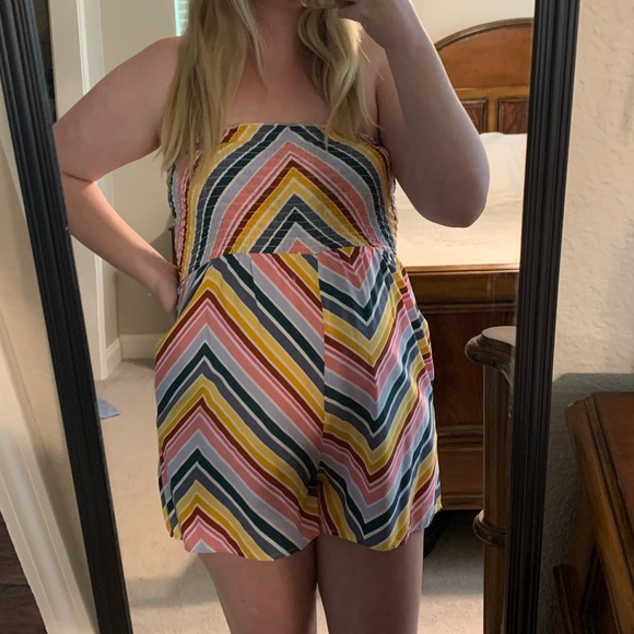 Strapless Romper - Picture 2 of 2